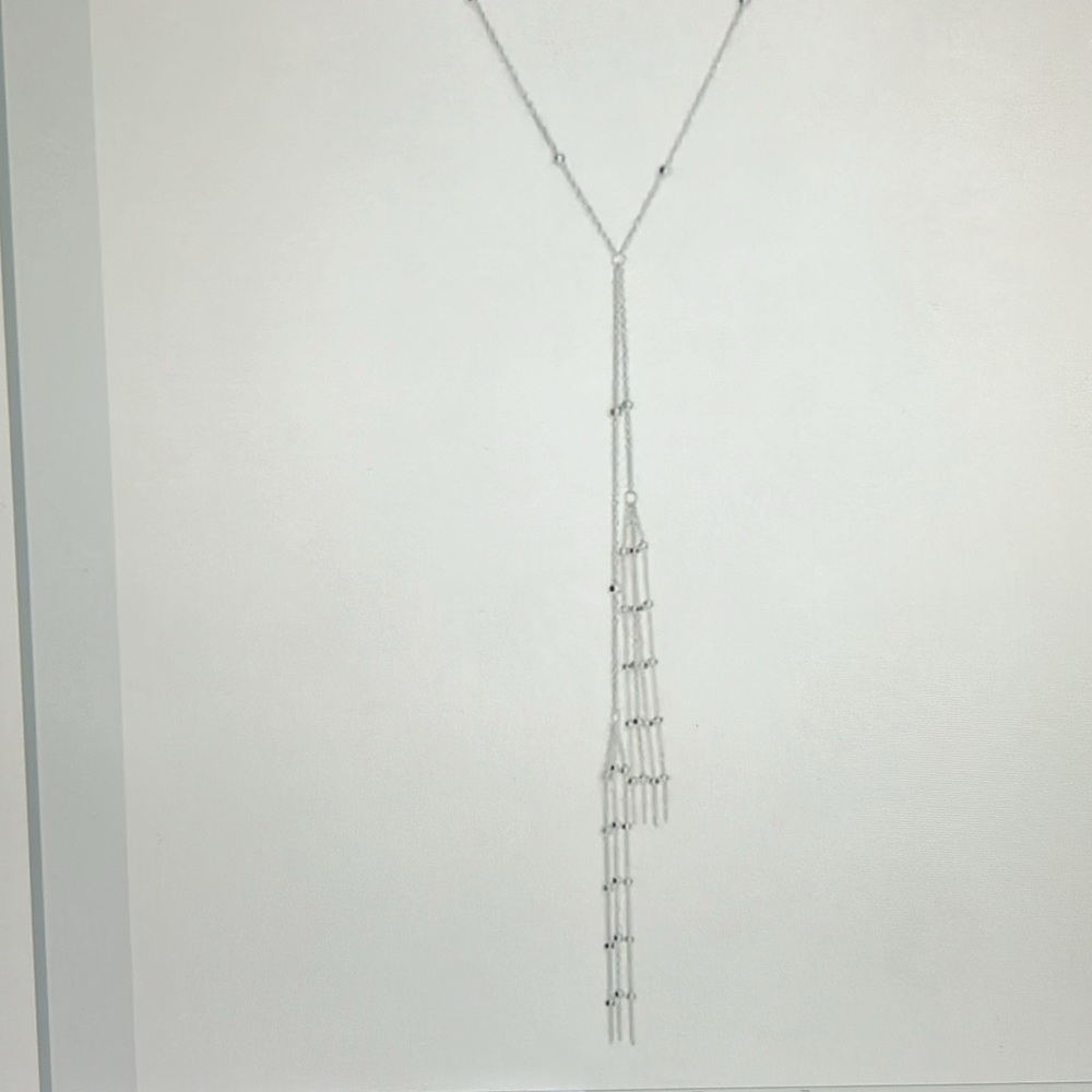 AV 925 Long Tassel Y-Necklace